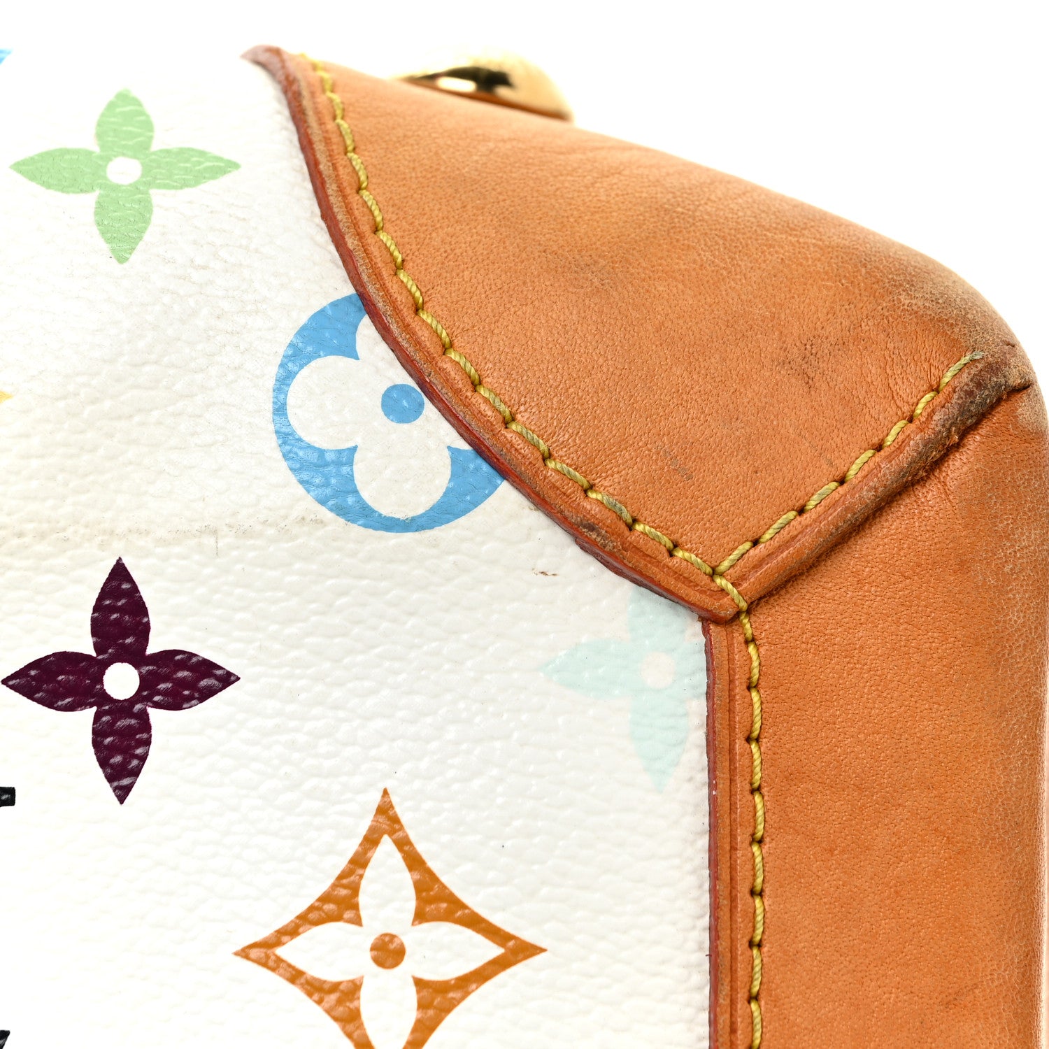 Louis Vuitton Monogram Multicolor Ursula White 16 of 38