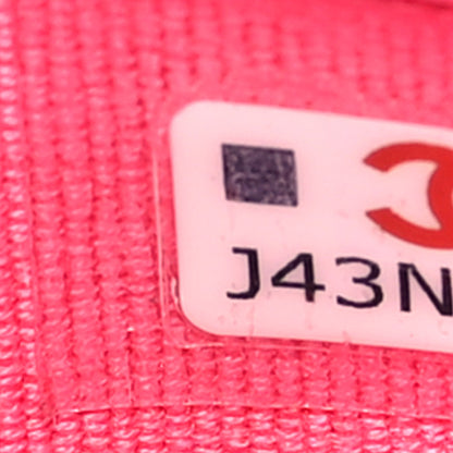 Chanel Jersey Quilted Micro Mini Flap Red 6 of 8