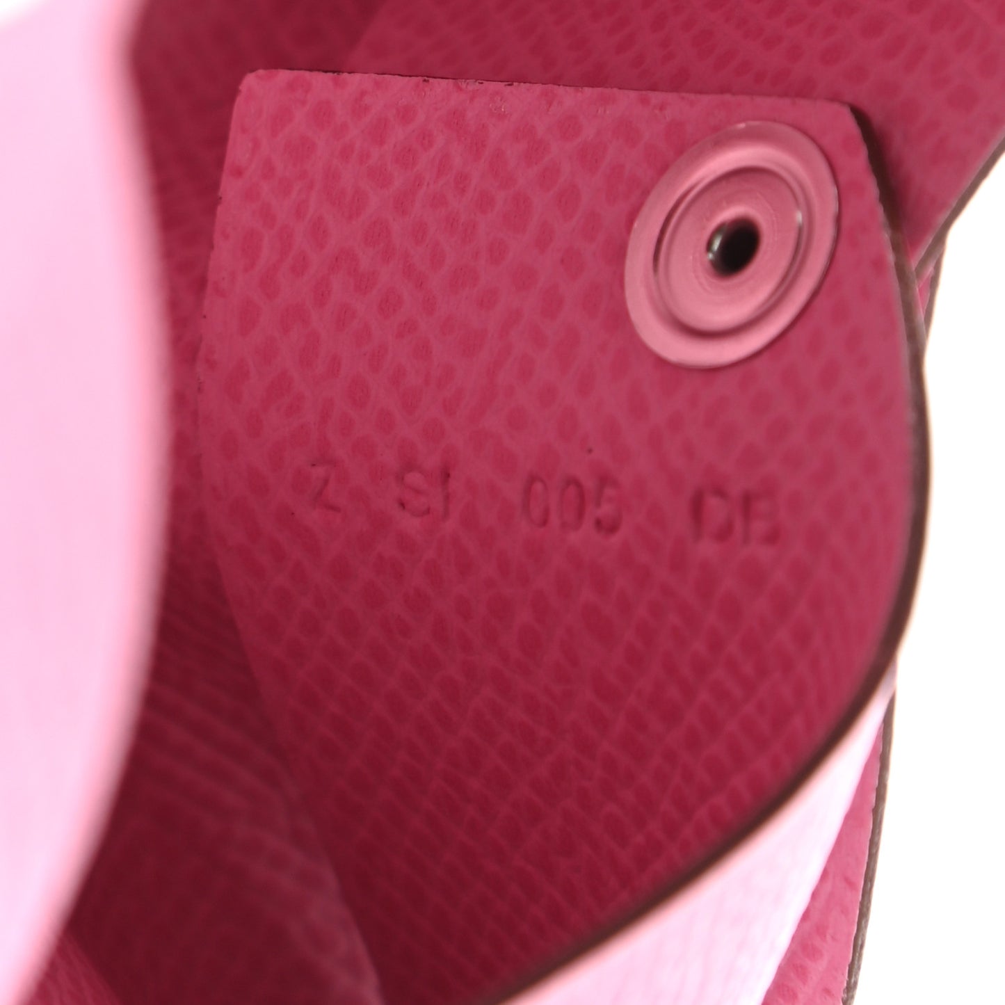 Epsom Calvi Card Case 5P Pink