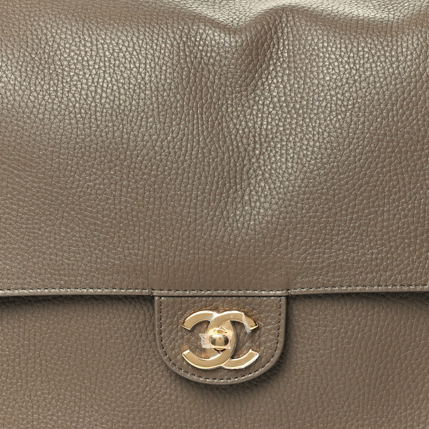 Chanel Grained Calfskin Souplissimo Maxi Flap Light Brown 7 of 10