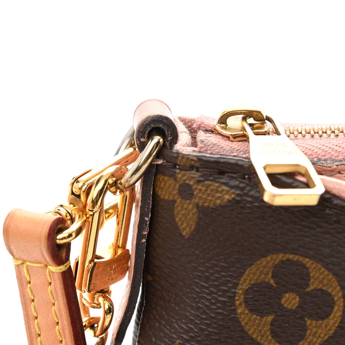 Monogram Pallas Clutch Rose Poudre