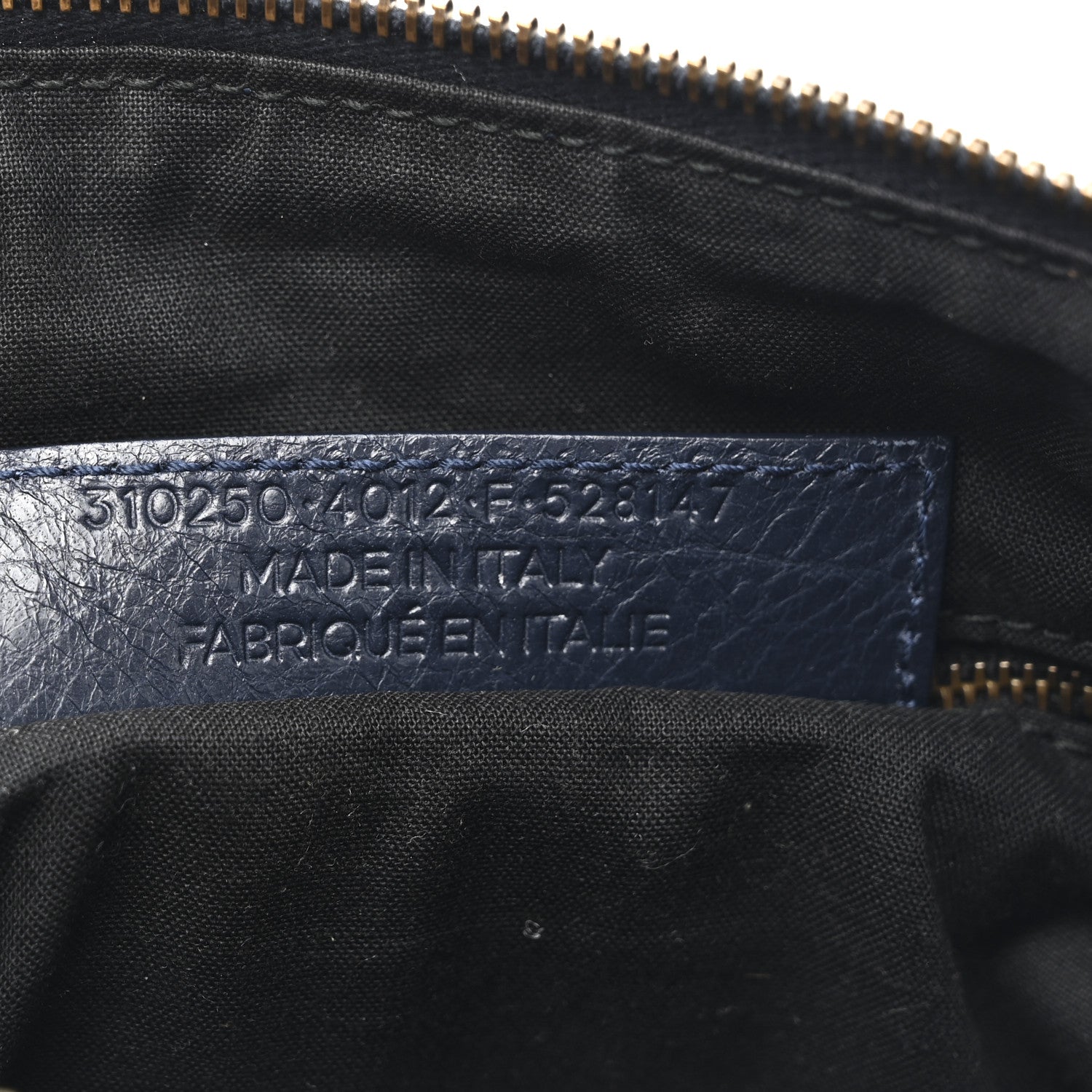 Balenciaga Agneau Classic Hardware Flat Crossbody Bleu Obscur 24 of 37