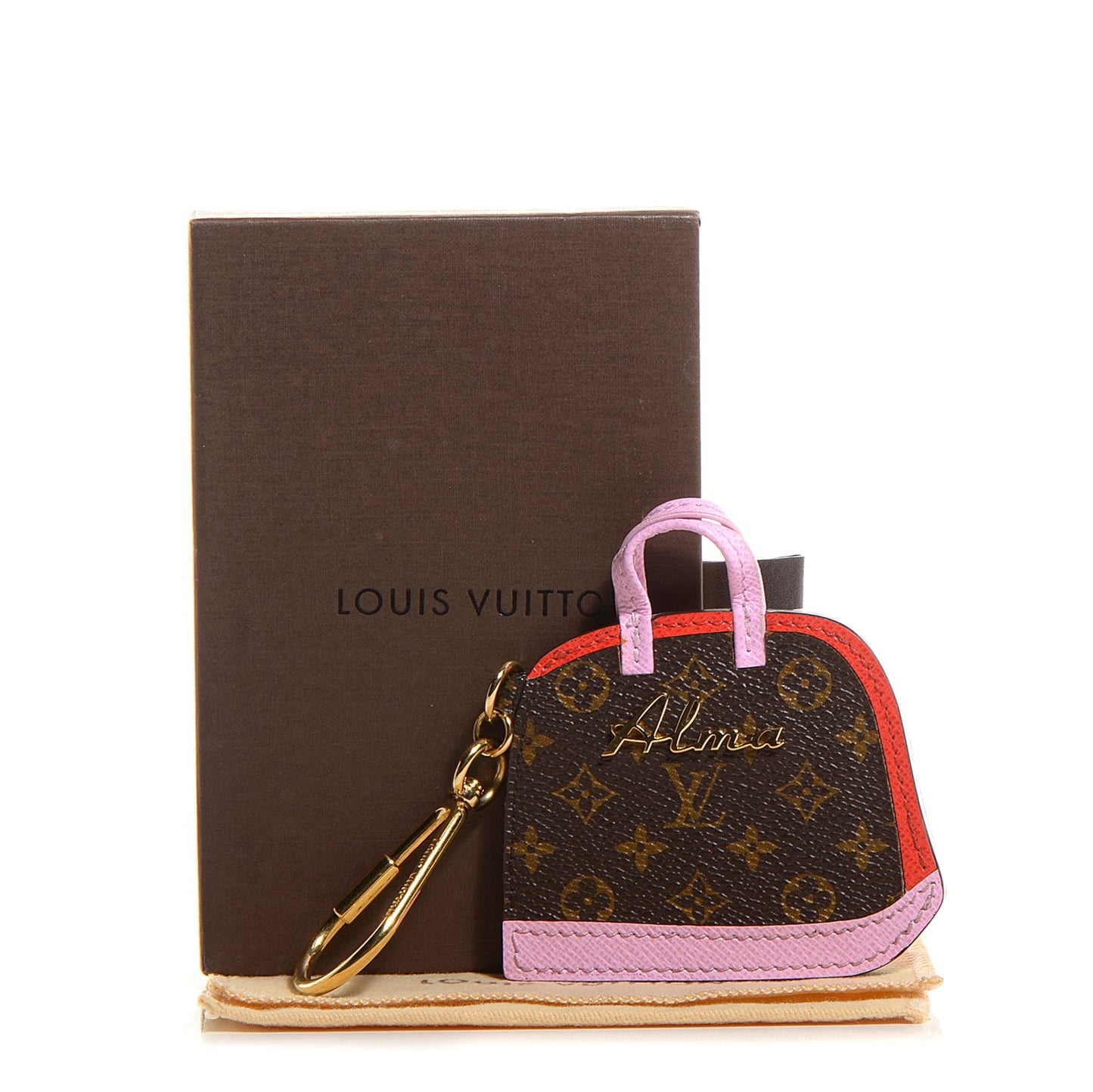 Monogram BB Sac Alma Key Holder
