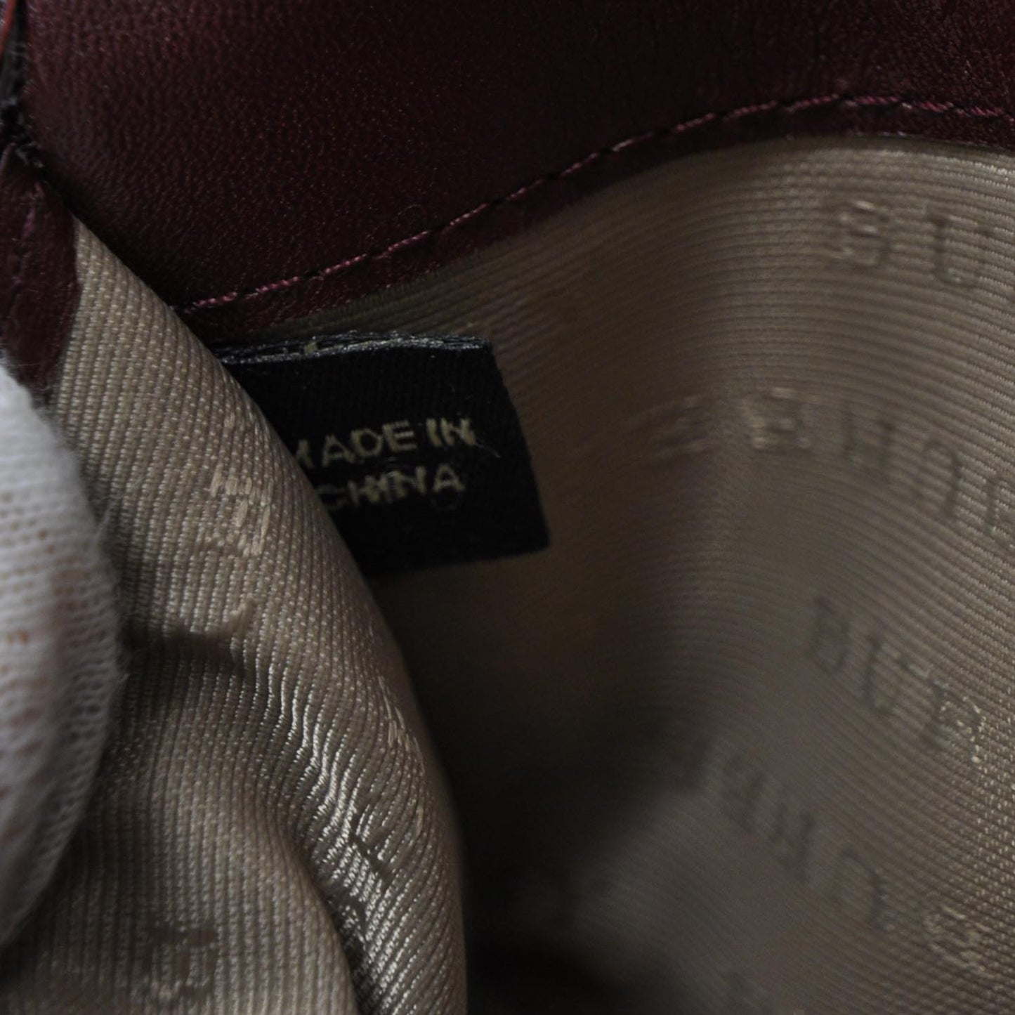 Patent Nova Check Wallet Bordeaux