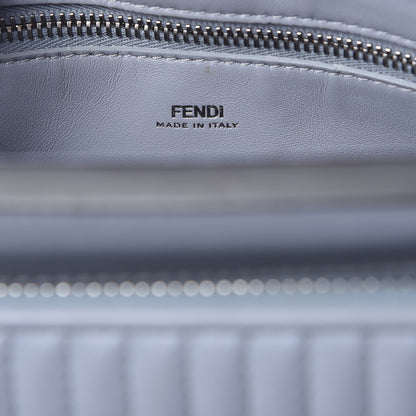 Fendi Shiny Nappa Trapuntata Small DotCom Click Chain Satchel Ardesia 8 of 9