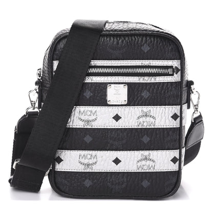 MCM Visetos Spot Crossbody Bag Black 1 of 8