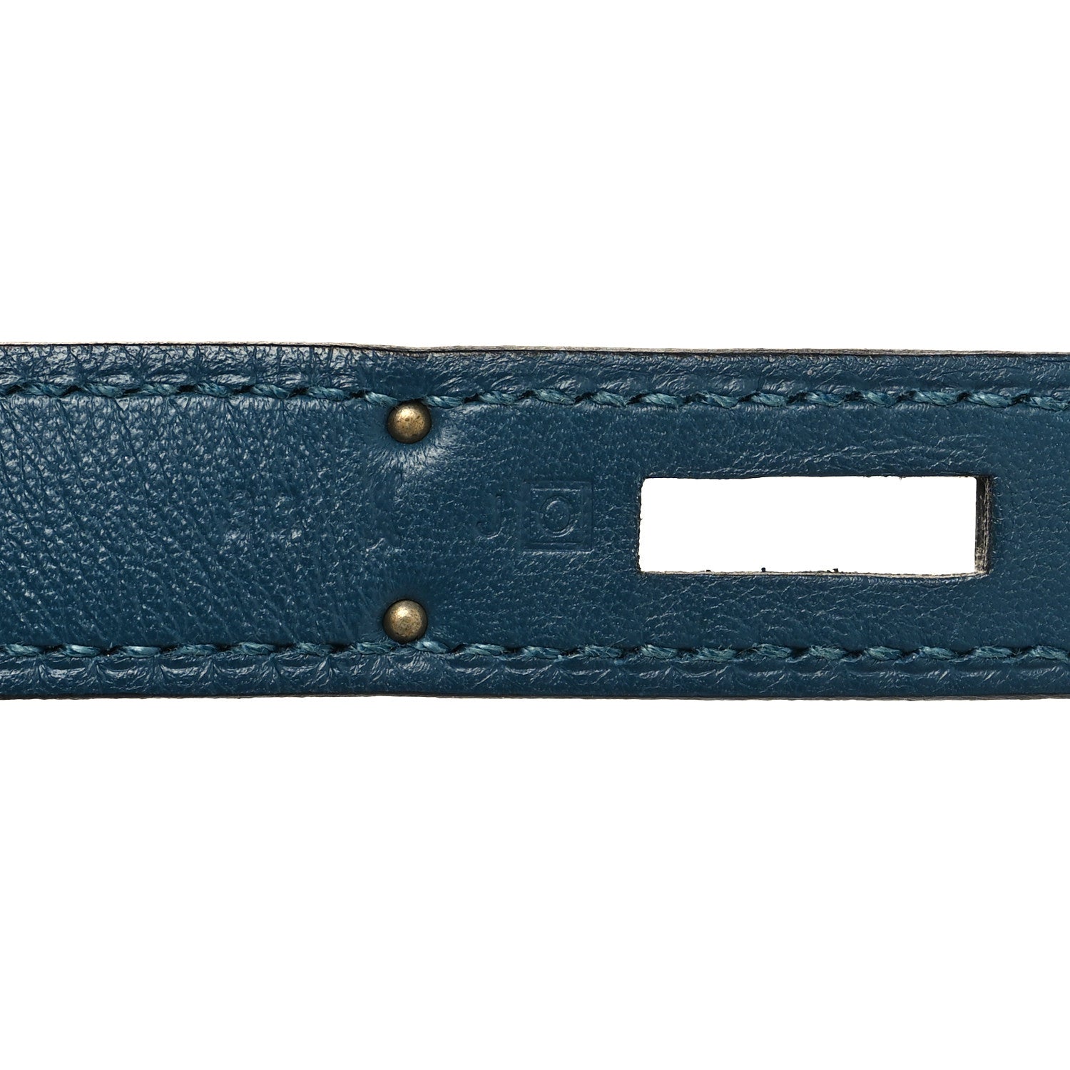 Hermes Evercolor Sac Berline 28 Bleu Thalassa 7 of 11