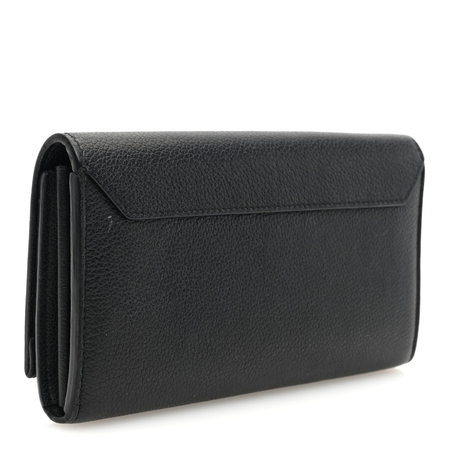 Calfskin Lockme II Wallet Black