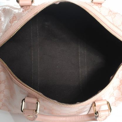 Gucci Crystal Monogram Joy Medium Boston Pink 6 of 8