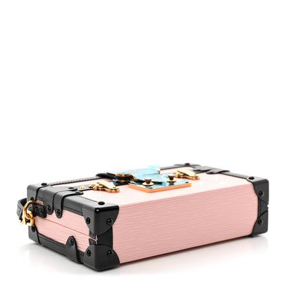 Louis Vuitton Epi Petite Malle Rose Ballerine 4 of 10