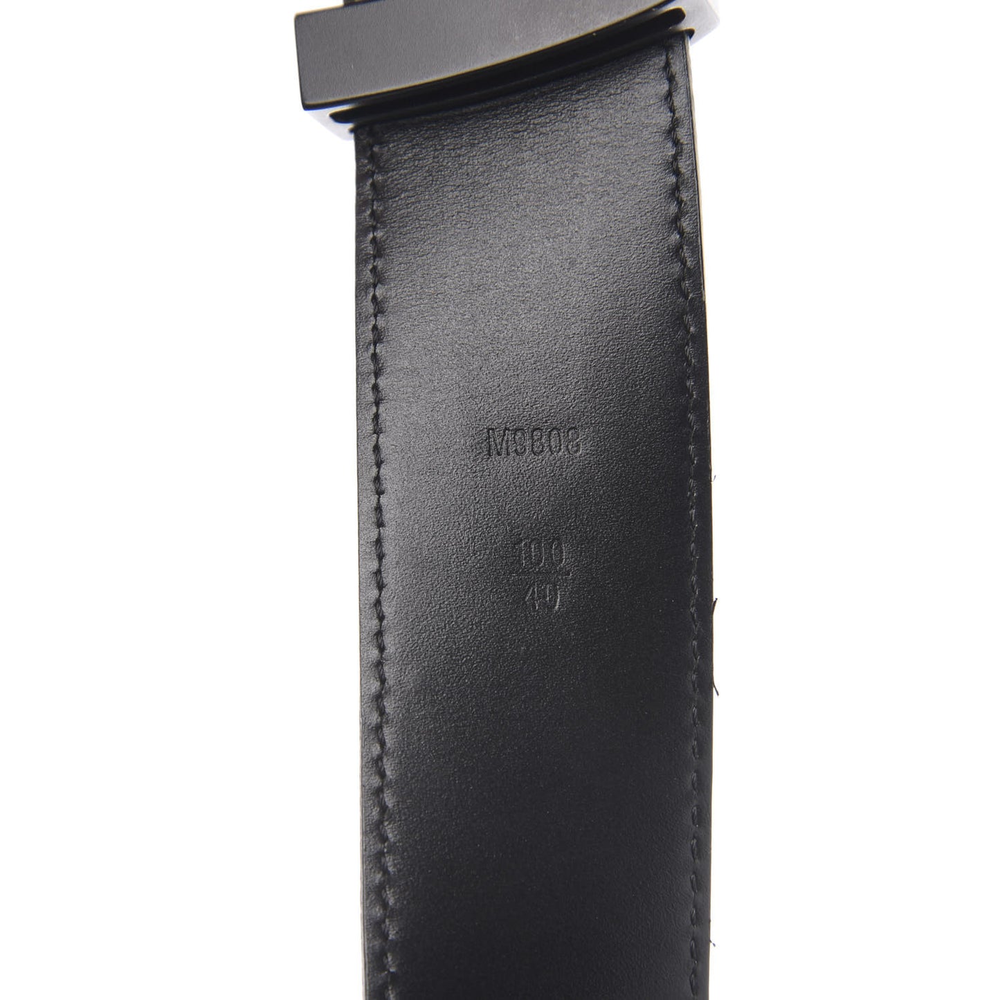 Damier Graphite 40mm LV Initiales Belt 100 40