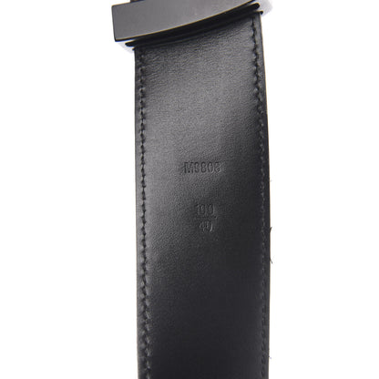 Louis Vuitton Damier Graphite 40mm LV Initiales Belt 100 40 3 of 7