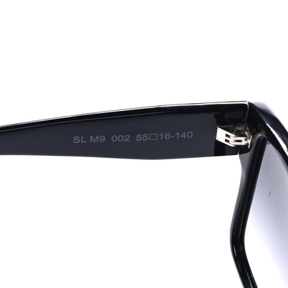 Saint Laurent Square SL M9 Sunglasses Black 6 of 7