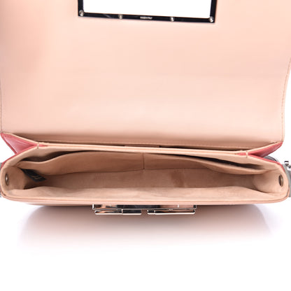 Fendi Vitello Dolce Crystal 3Baguette Shoulder Bag White Pink 5 of 12