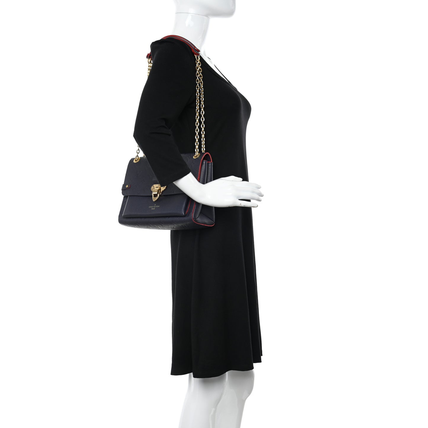 Empreinte Vavin PM Marine Rouge