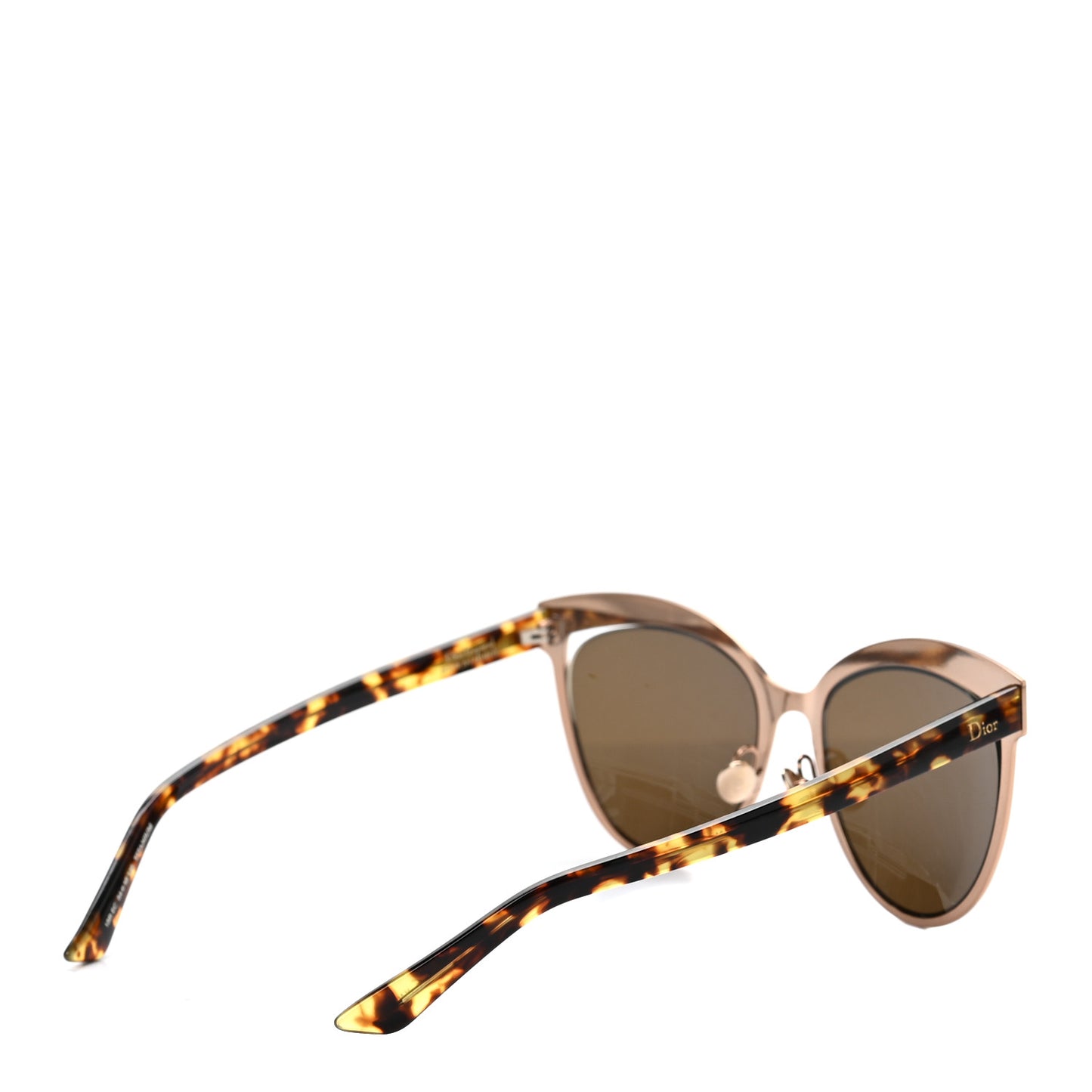 DiorInspired Limited Edition Sunglasses Rose Gold Havana