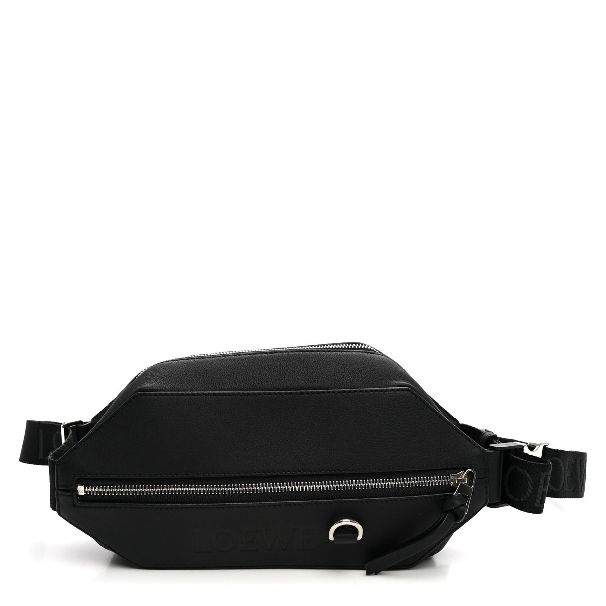 Classic Calfskin Convertible Sling Bag Black