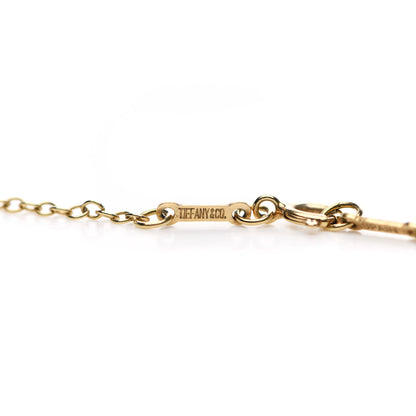 Tiffany 18K Yellow Gold Elsa Peretti Large Open Heart Pendant Necklace 6 of 8