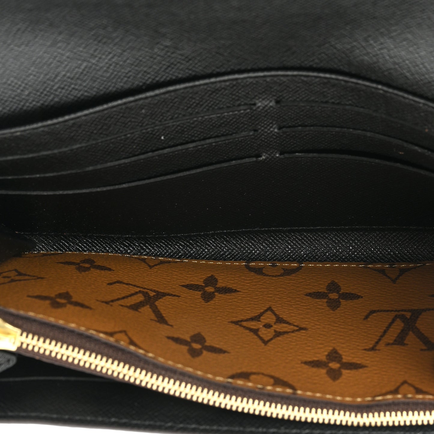 Reverse Monogram Giant Sarah Wallet