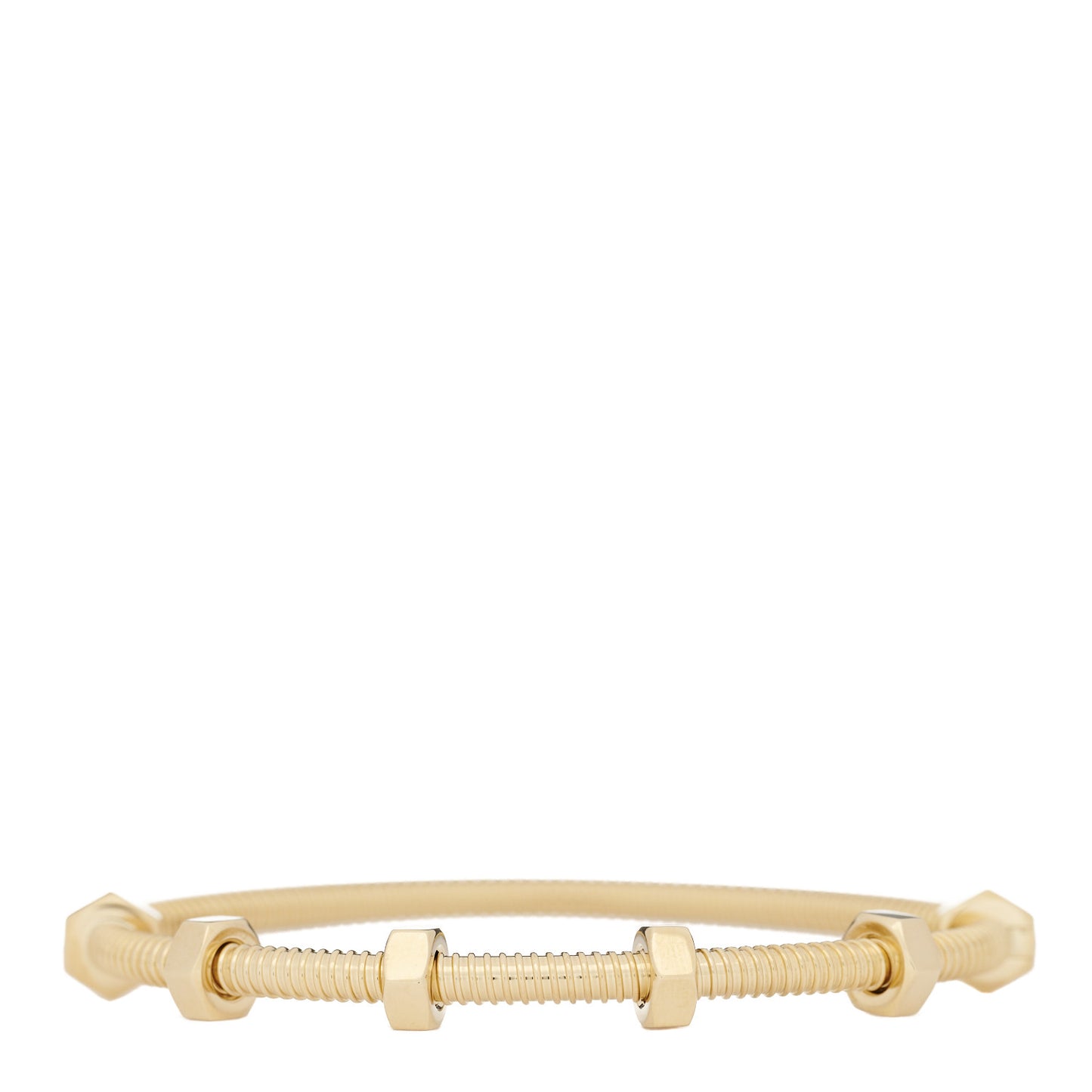 18K Yellow Gold Ecrou de Cartier Bracelet 16