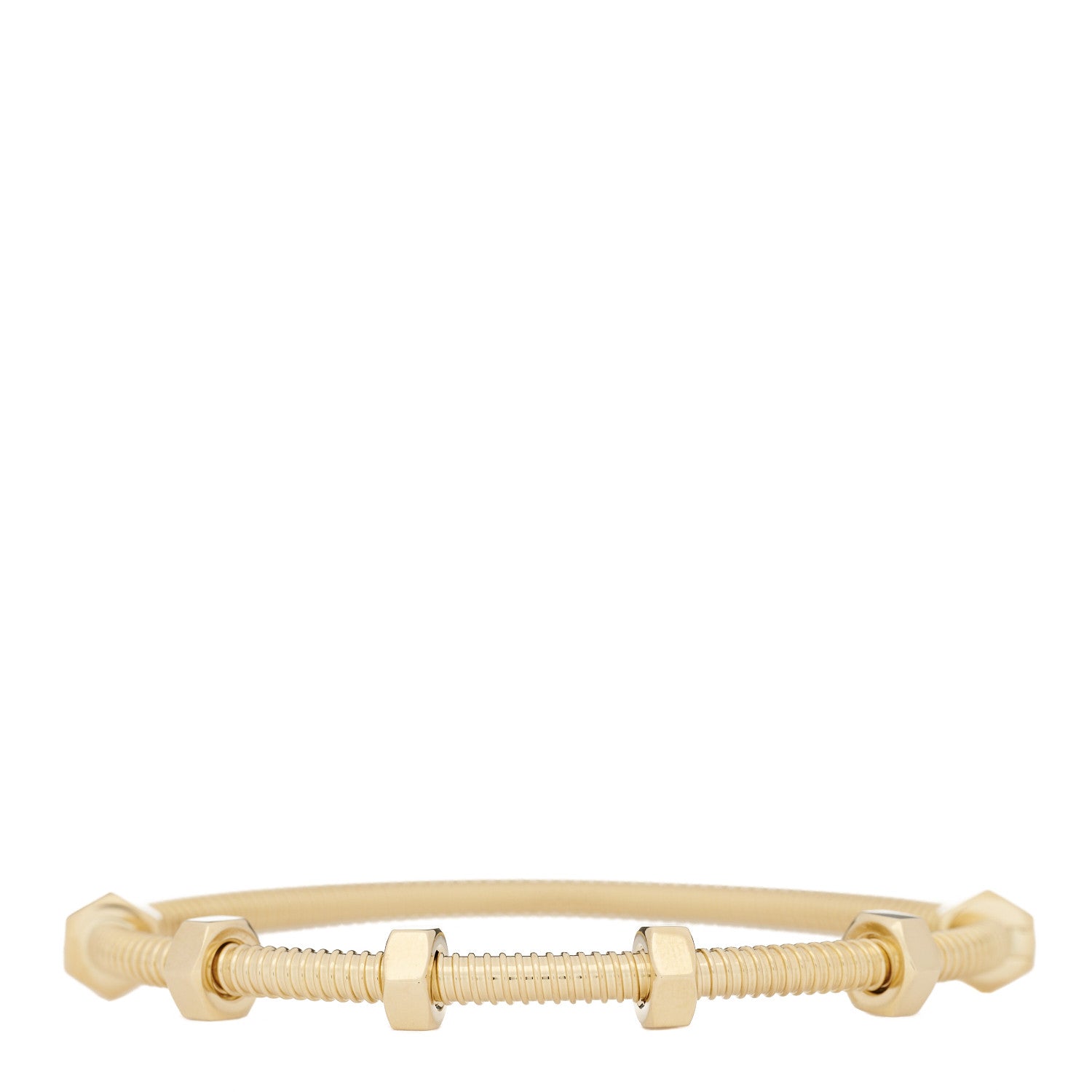 Cartier 18K Yellow Gold Ecrou de Cartier Bracelet 16 1 of 4