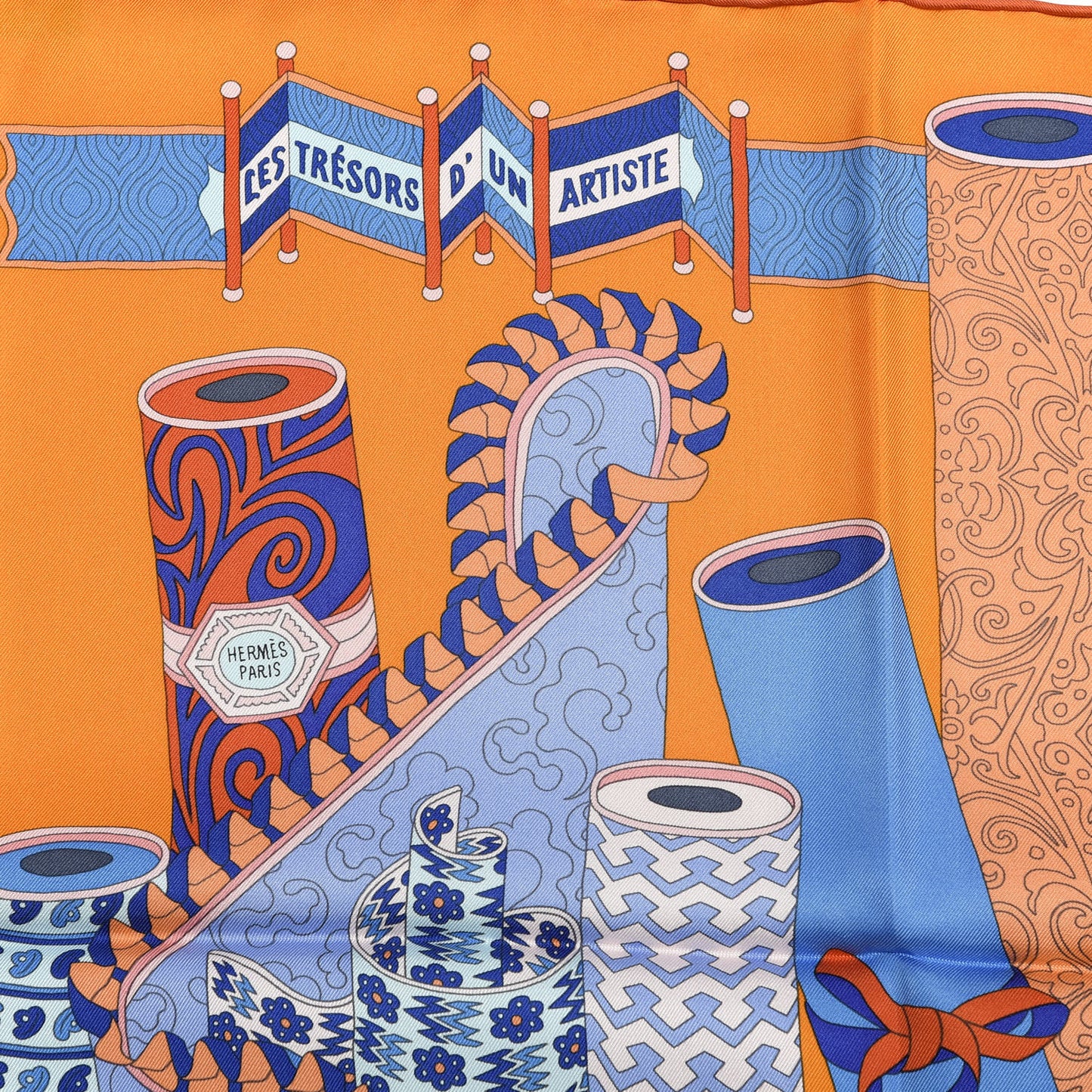 Silk Les Tresors D Un Artiste Scarf 90