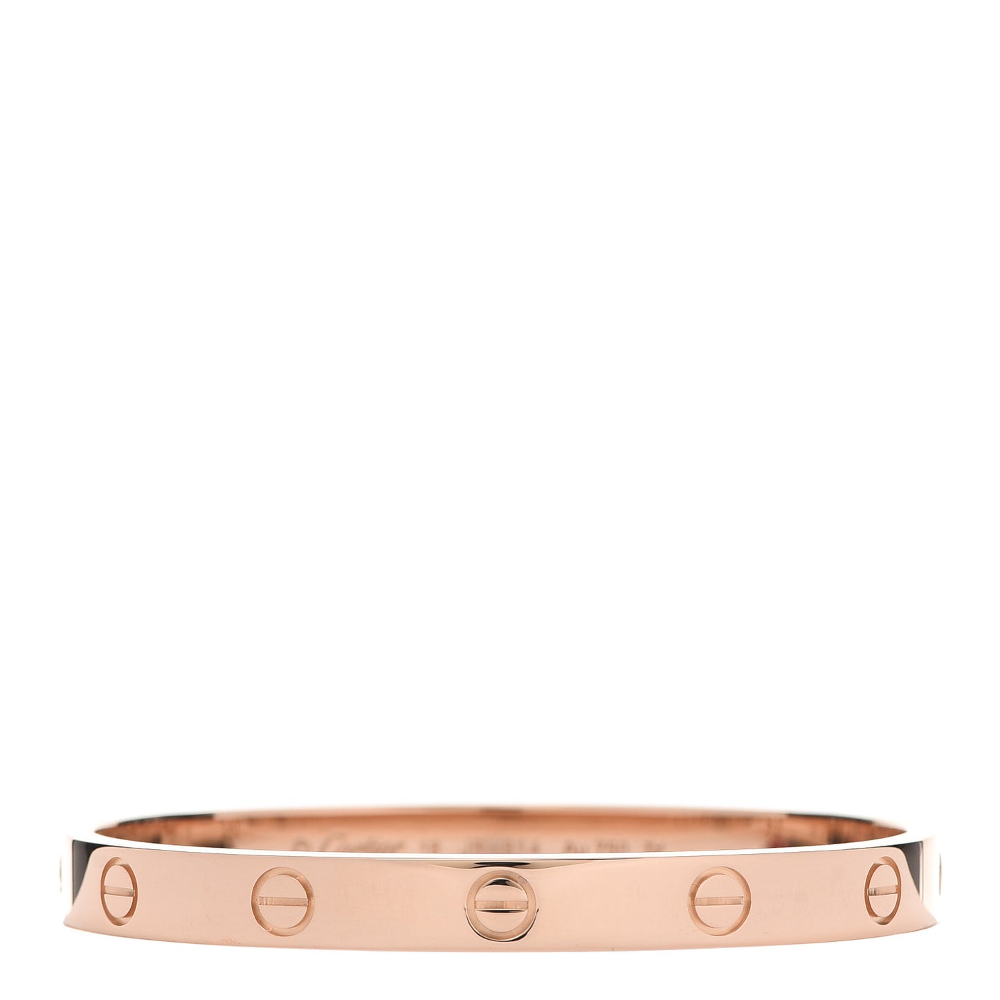 18K Pink Gold LOVE Bracelet 16