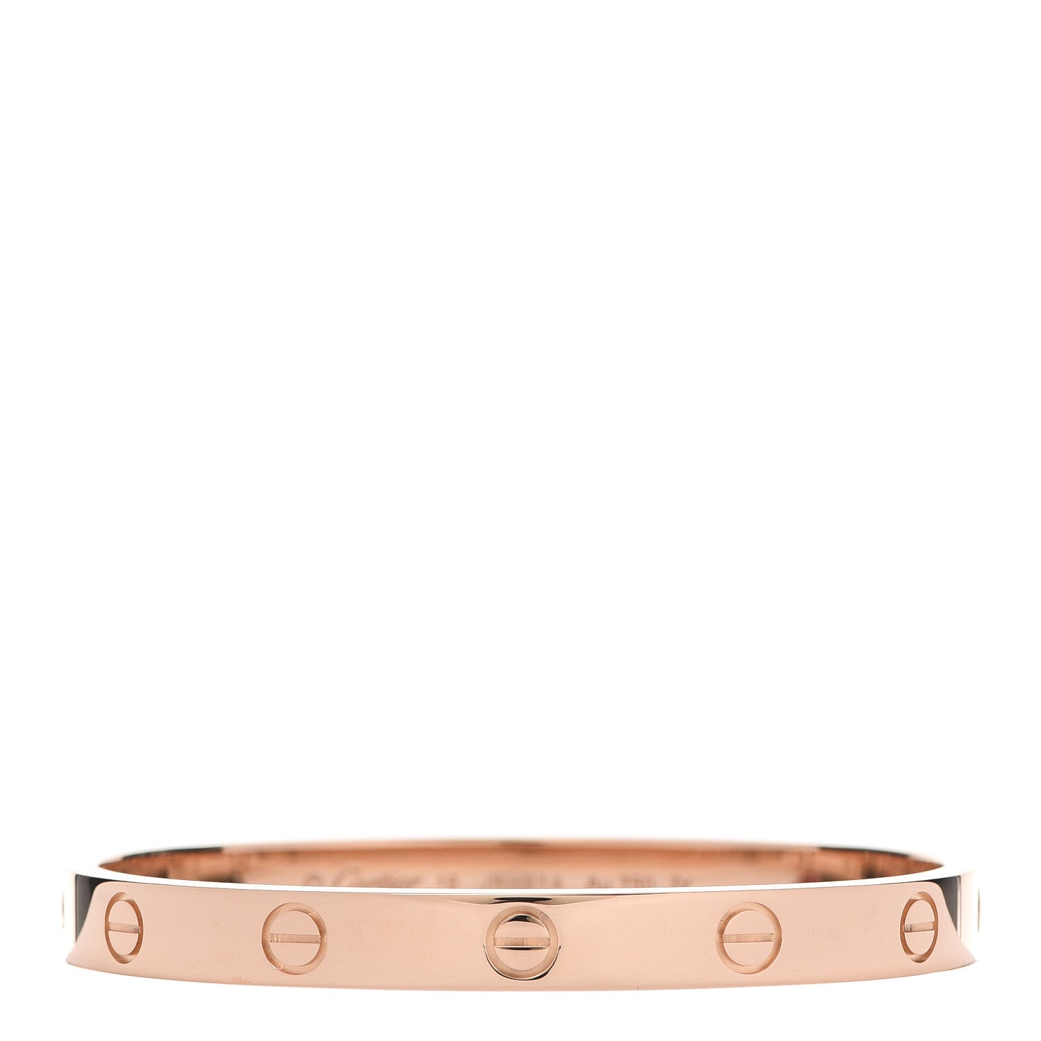Cartier 18K Pink Gold LOVE Bracelet 16 1 of 7