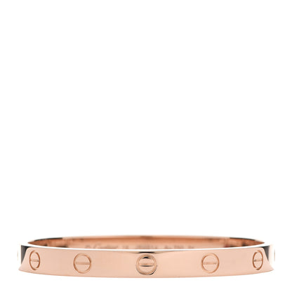 Cartier 18K Pink Gold LOVE Bracelet 16 1 of 7