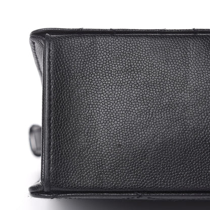Chanel Caviar Diamond Stitched Square Flap So Black 14 of 15