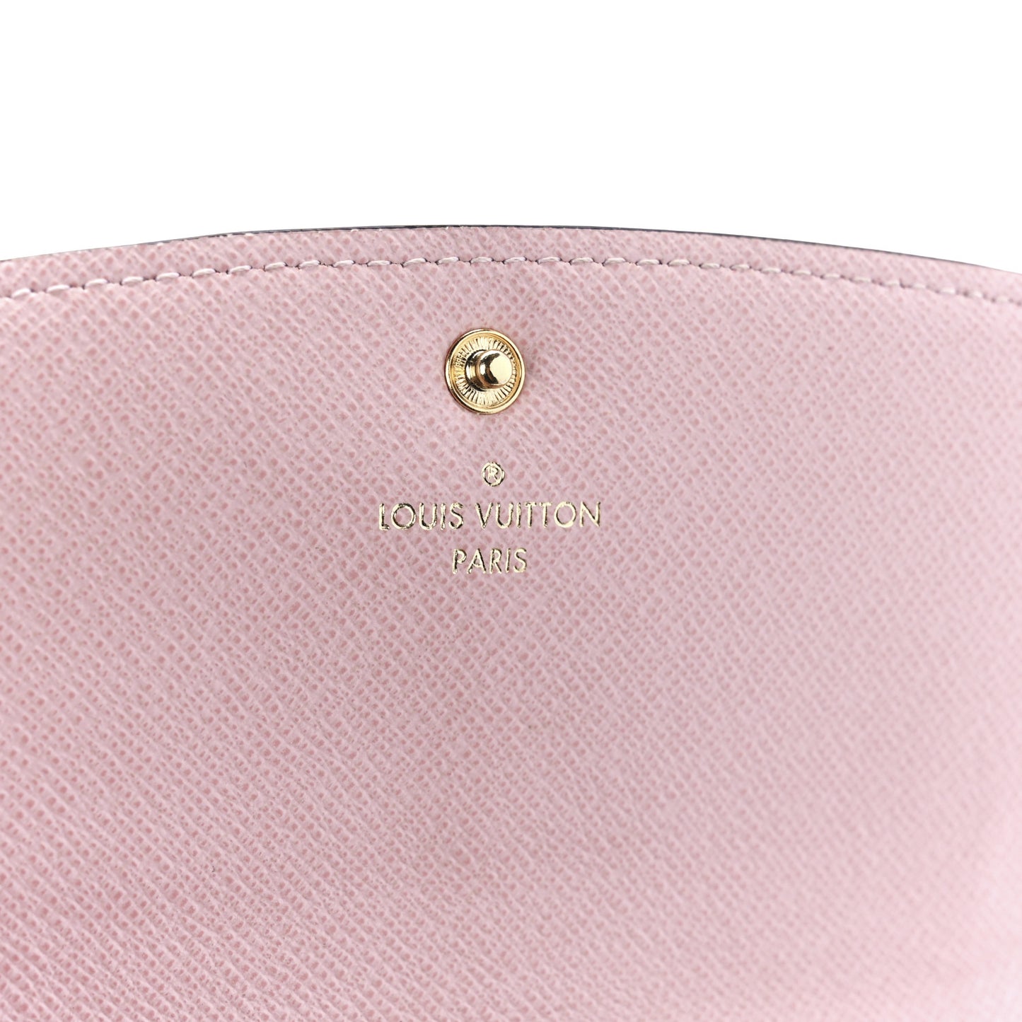 Monogram Emilie Wallet Rose Ballerine