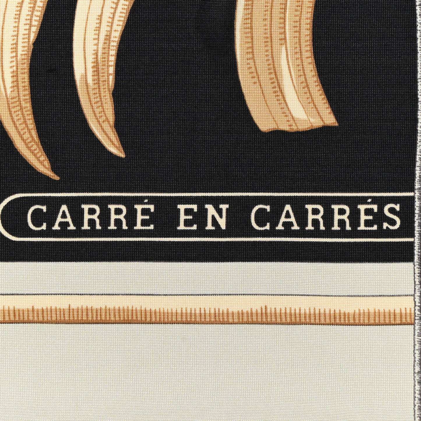 Silk Jersey Carre En Carres Scarf 90