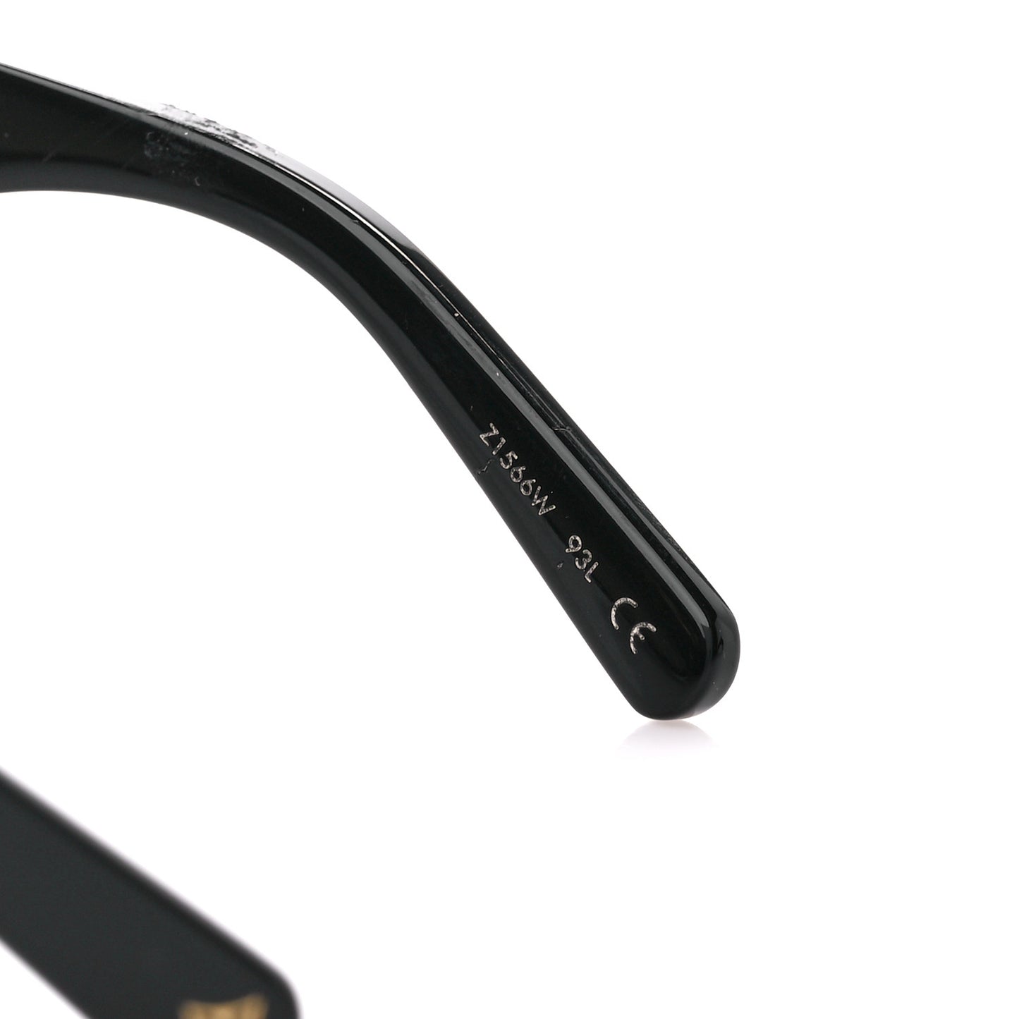 Acetate LV Link PM Square Sunglasses Z1566W Black