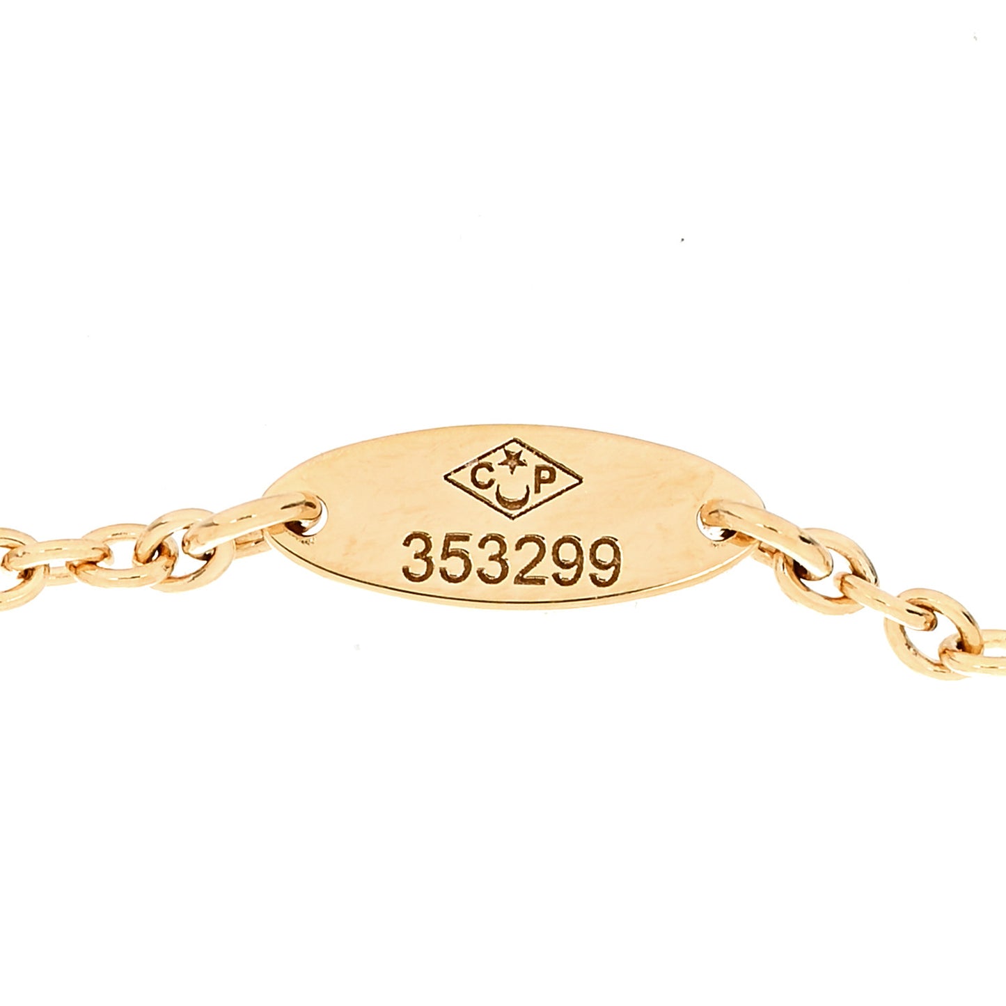 18K Yellow Gold Diamond Mother of Pearl Rose Des Vents 3-Station Bracelet