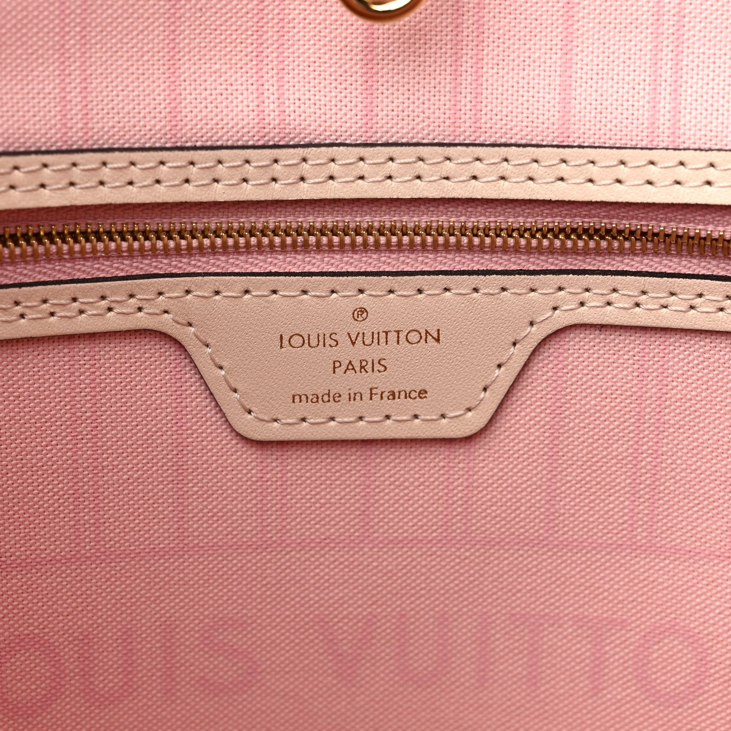 Louis Vuitton Damier Azur Braided Neverfull MM Pink 7 of 11