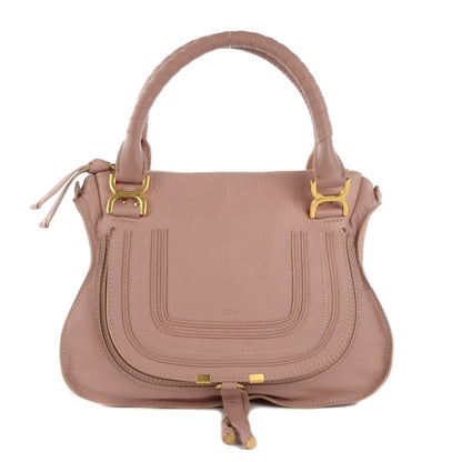 Chloe Calfskin Medium Marcie Satchel Anemone Pink 1 of 8