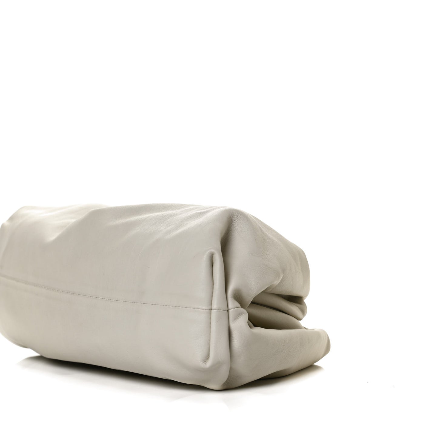 Smooth Butter Calf The Pouch Oversized Clutch Mist