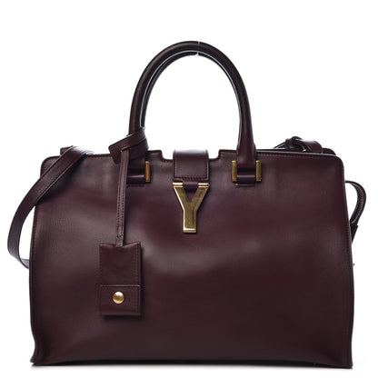 Saint Laurent Calfskin Small Classic Y Cabas Bordeaux 1 of 16