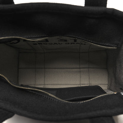 Marc Jacobs Cotton Canvas Medium The Jacquard Tote Bag Black 5 of 8