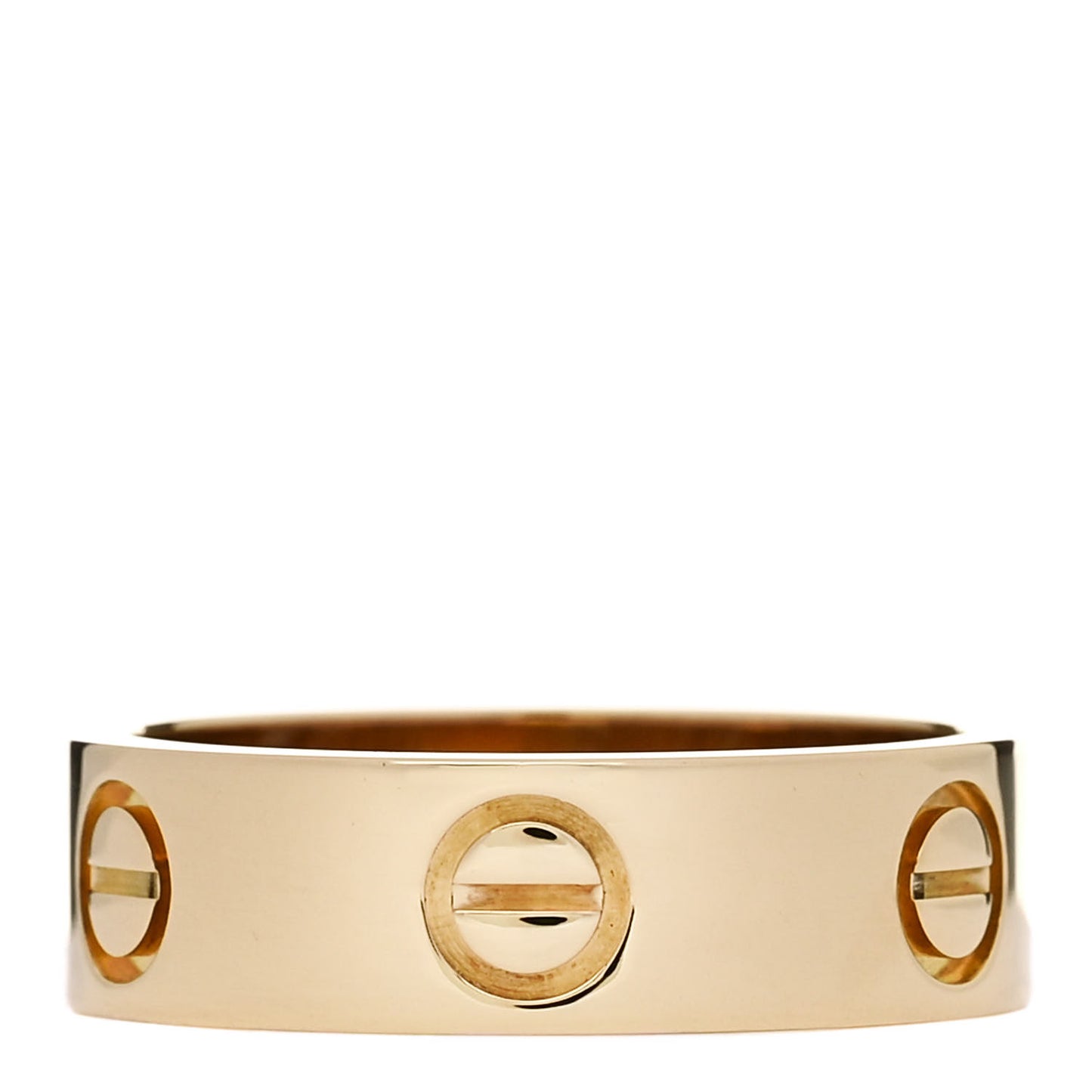 18K Yellow Gold 5.5mm LOVE Ring 52 6