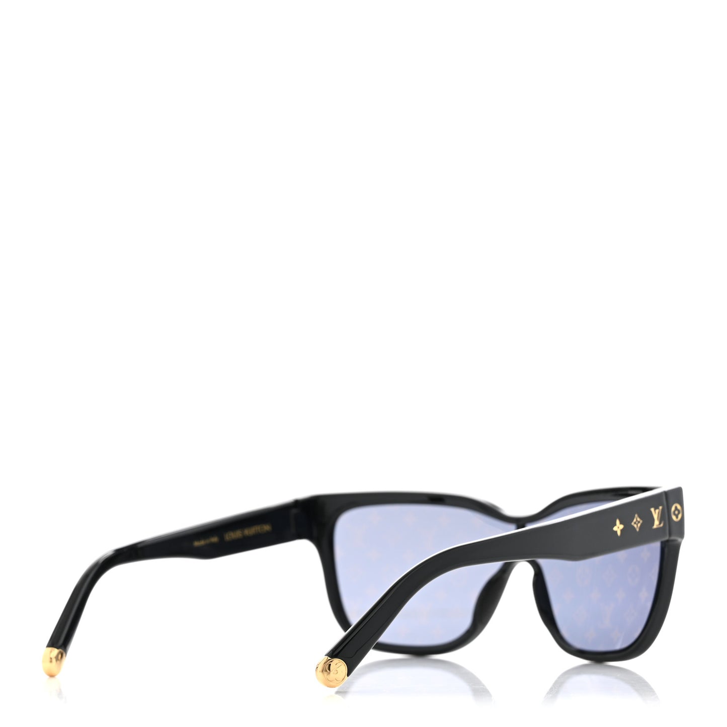 Acetate Square Cat Eye Sunglasses Z2078U Black