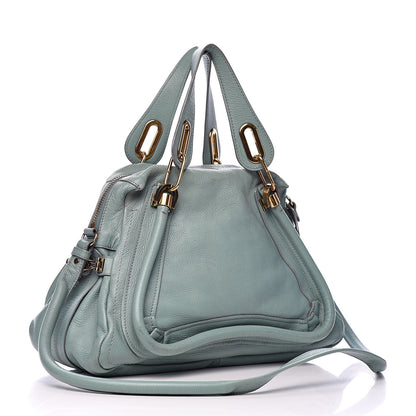 Chloe Calfskin Medium Paraty Fresh Mint 3 of 13