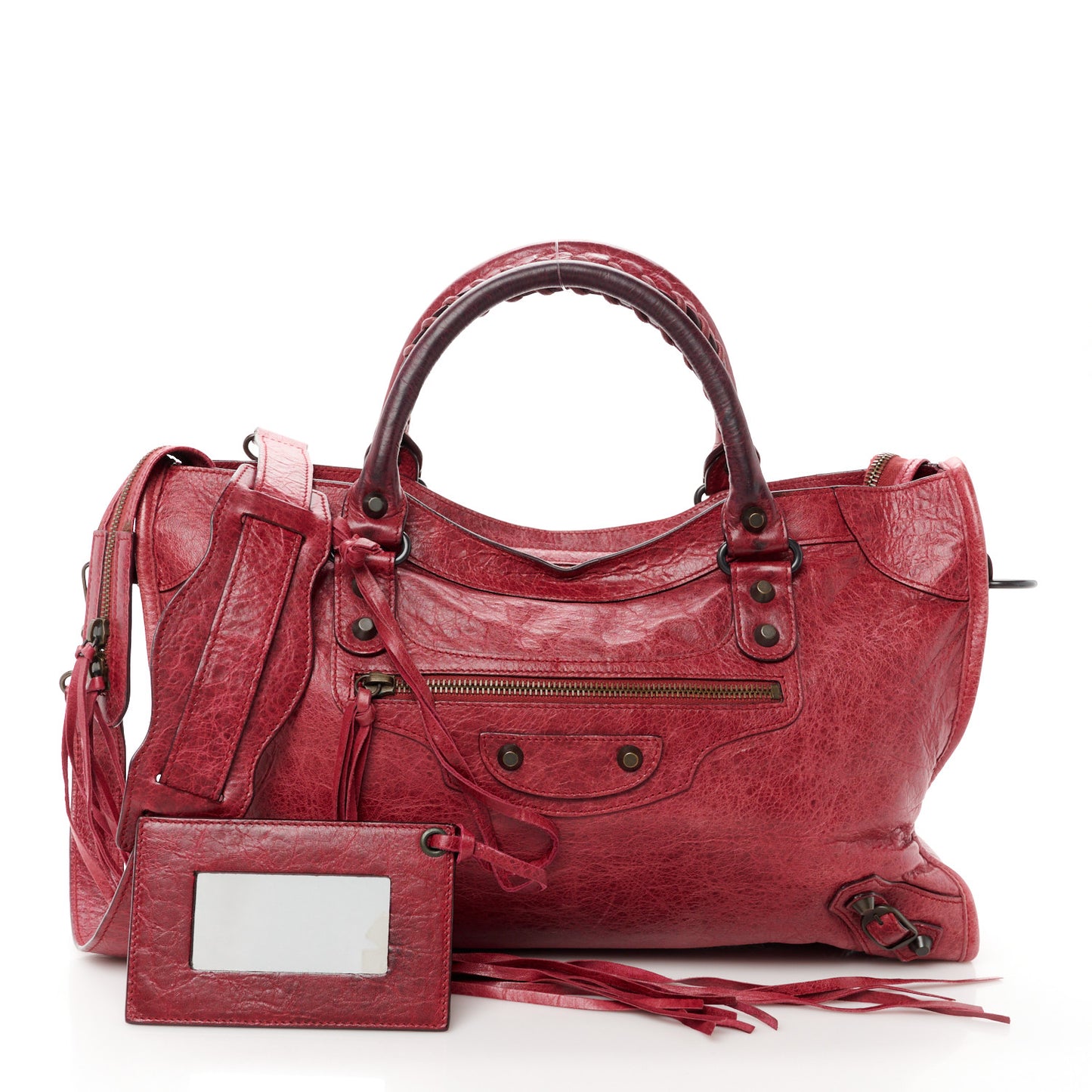 Agneau Classic Hardware City Pourpre