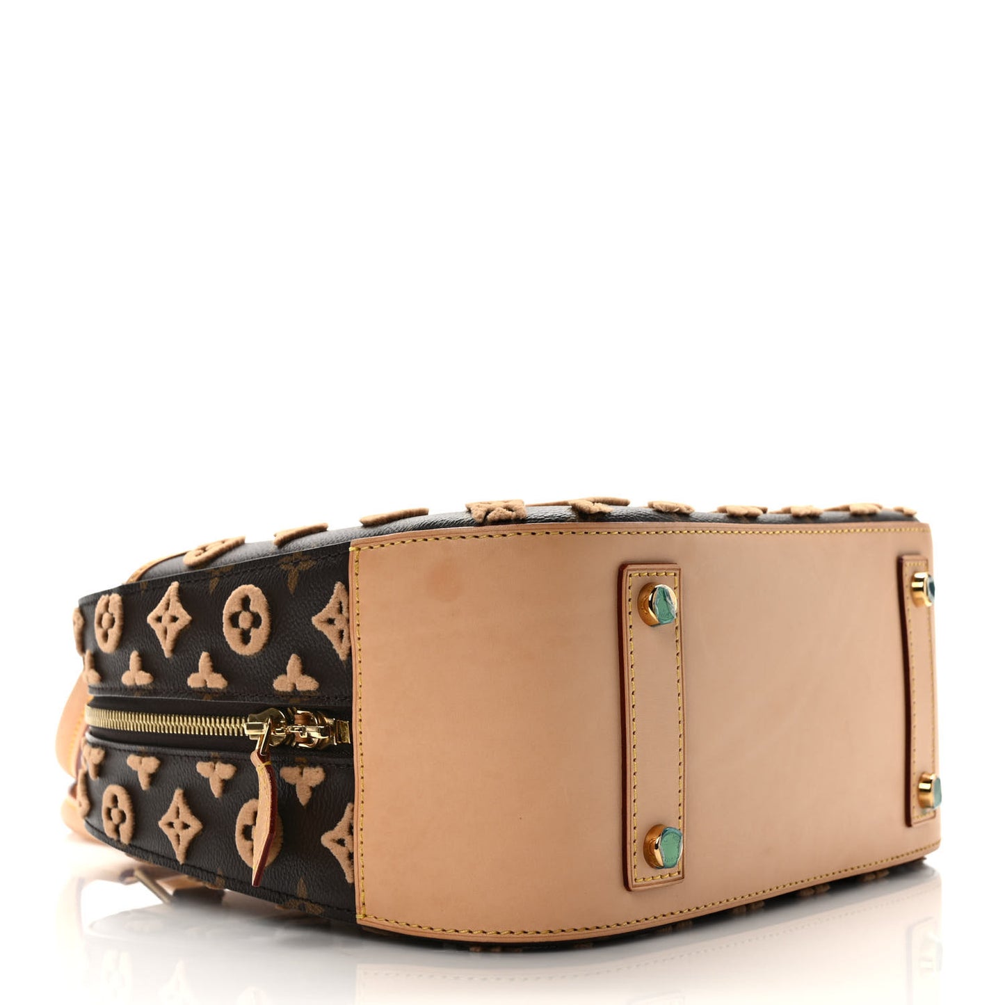 Monogram Tuffetage Deauville Cube Caramel