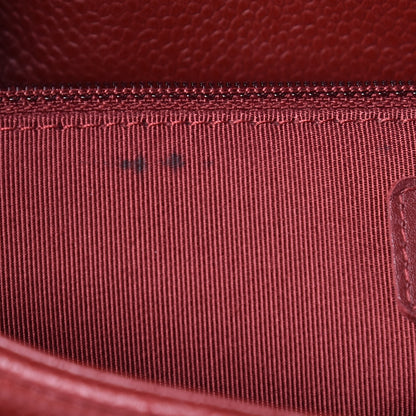 Chanel Caviar Quilted Flap Tote Red 8 of 11