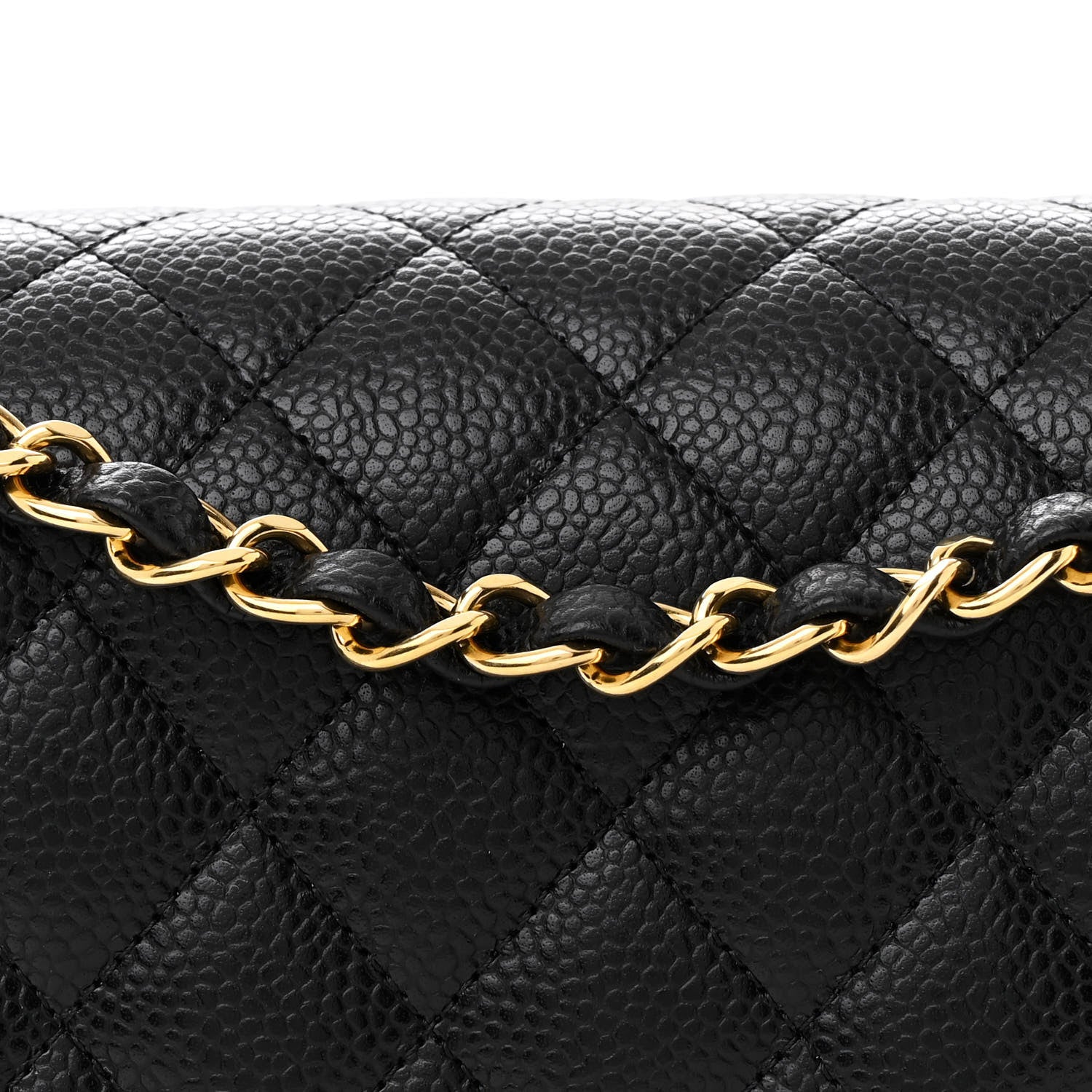 Chanel Caviar Quilted Medium Double Flap Black 8 of 11