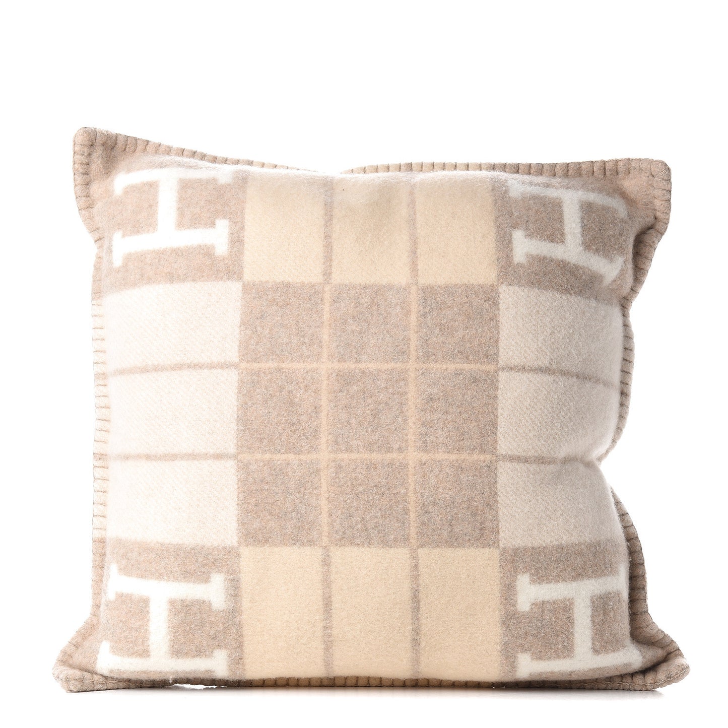 Wool Cashmere Avalon III Pillow PM Coco Camomille