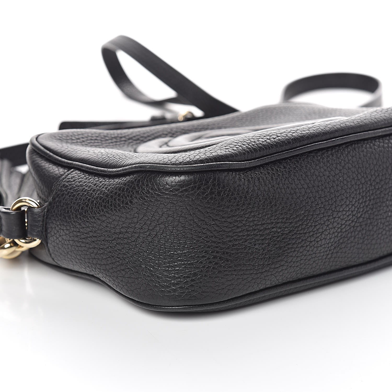 Gucci Pebbled Calfskin Small Soho Disco Bag Black 10 of 11