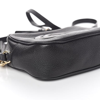 Gucci Pebbled Calfskin Small Soho Disco Bag Black 10 of 11