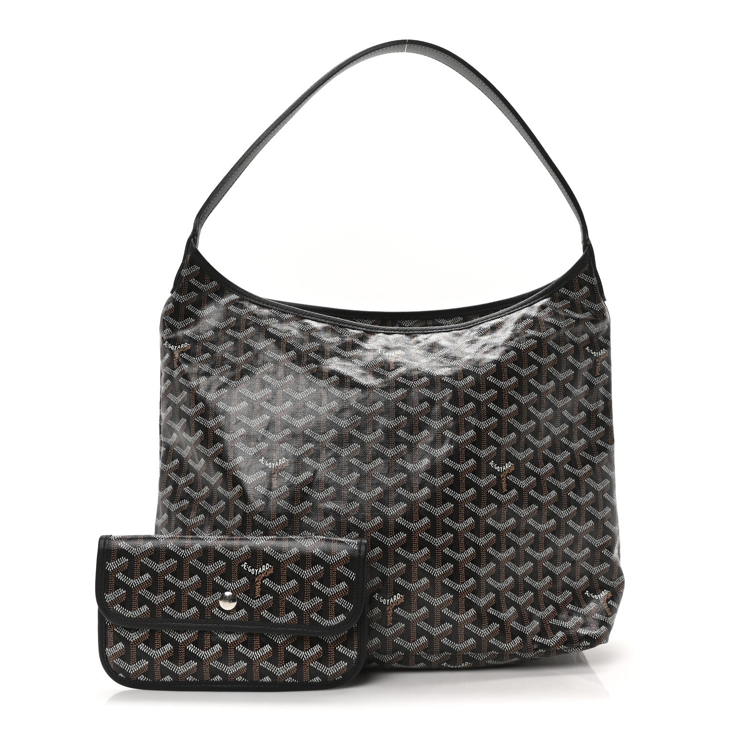 Goyard Goyardine Boheme Hobo Black 3 of 10